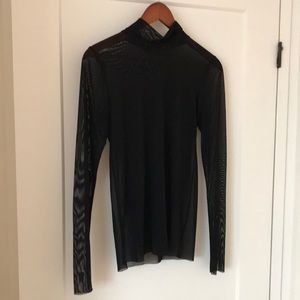 Black mesh Wilfred Free top